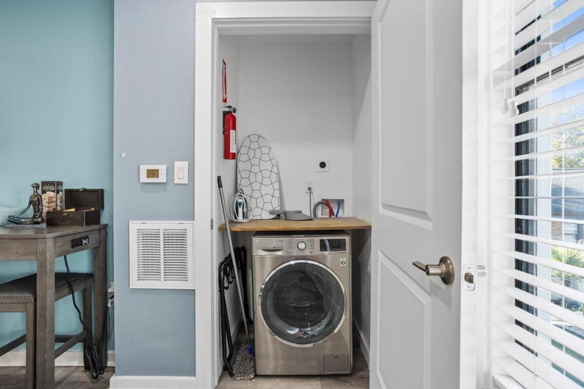 Htx Dtown Apt I Sleeps 7 Wi-Fi Parking Free Gym 휴스턴 외부 사진