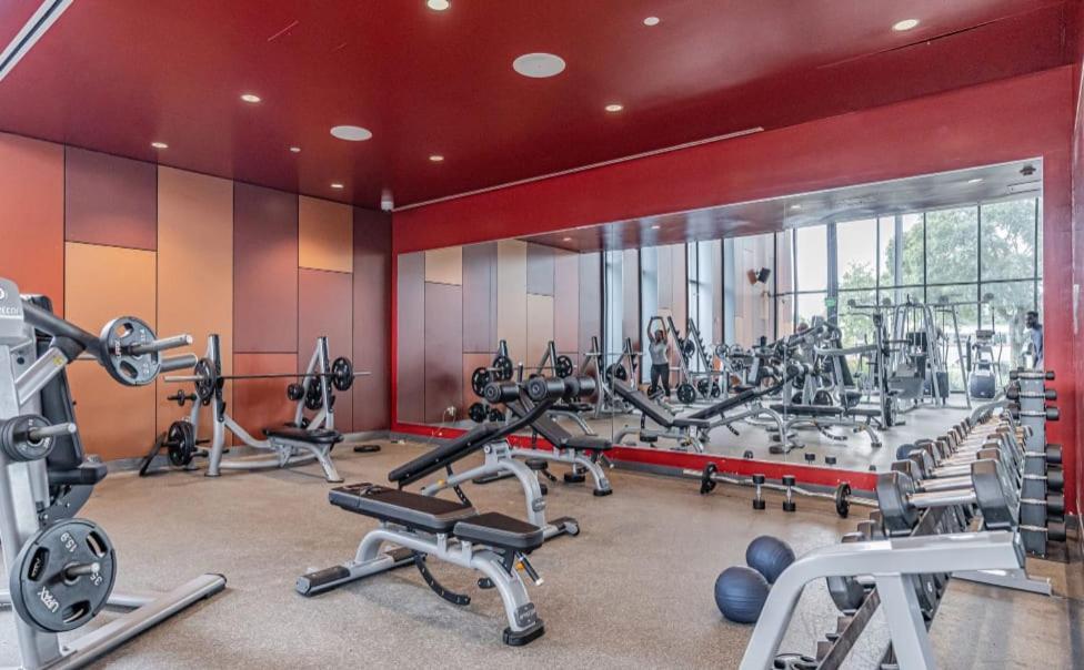 Htx Dtown Apt I Sleeps 7 Wi-Fi Parking Free Gym 휴스턴 외부 사진