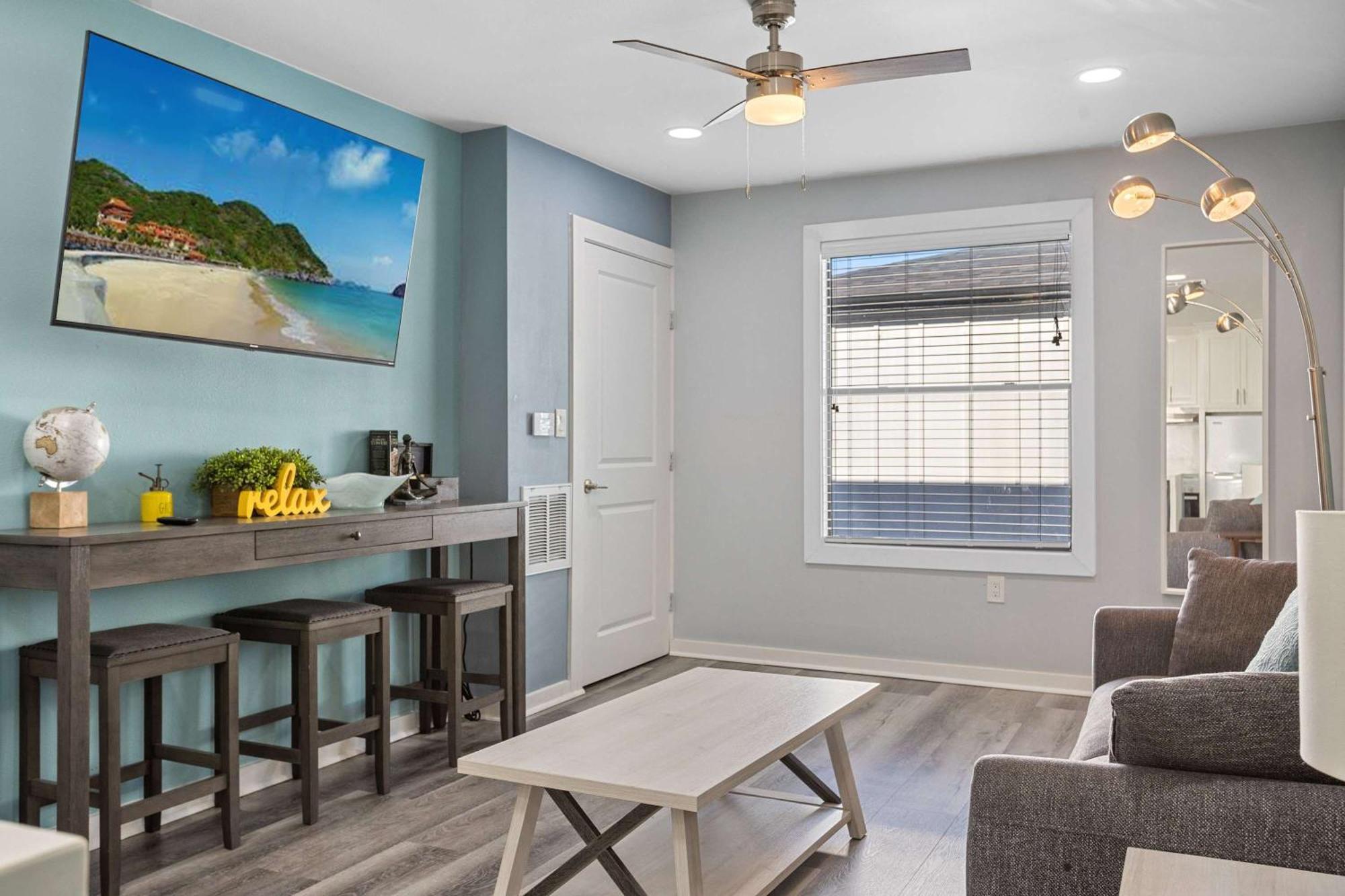 Htx Dtown Apt I Sleeps 7 Wi-Fi Parking Free Gym 휴스턴 외부 사진